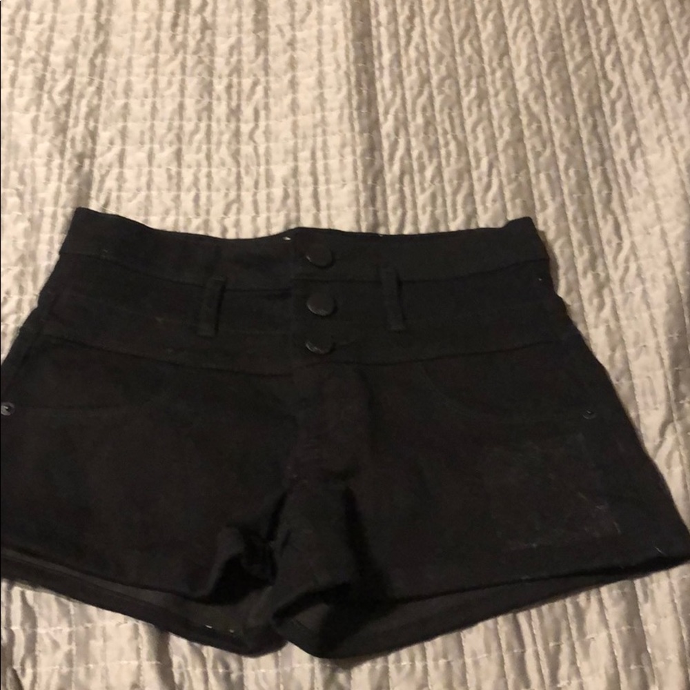 Black shorts